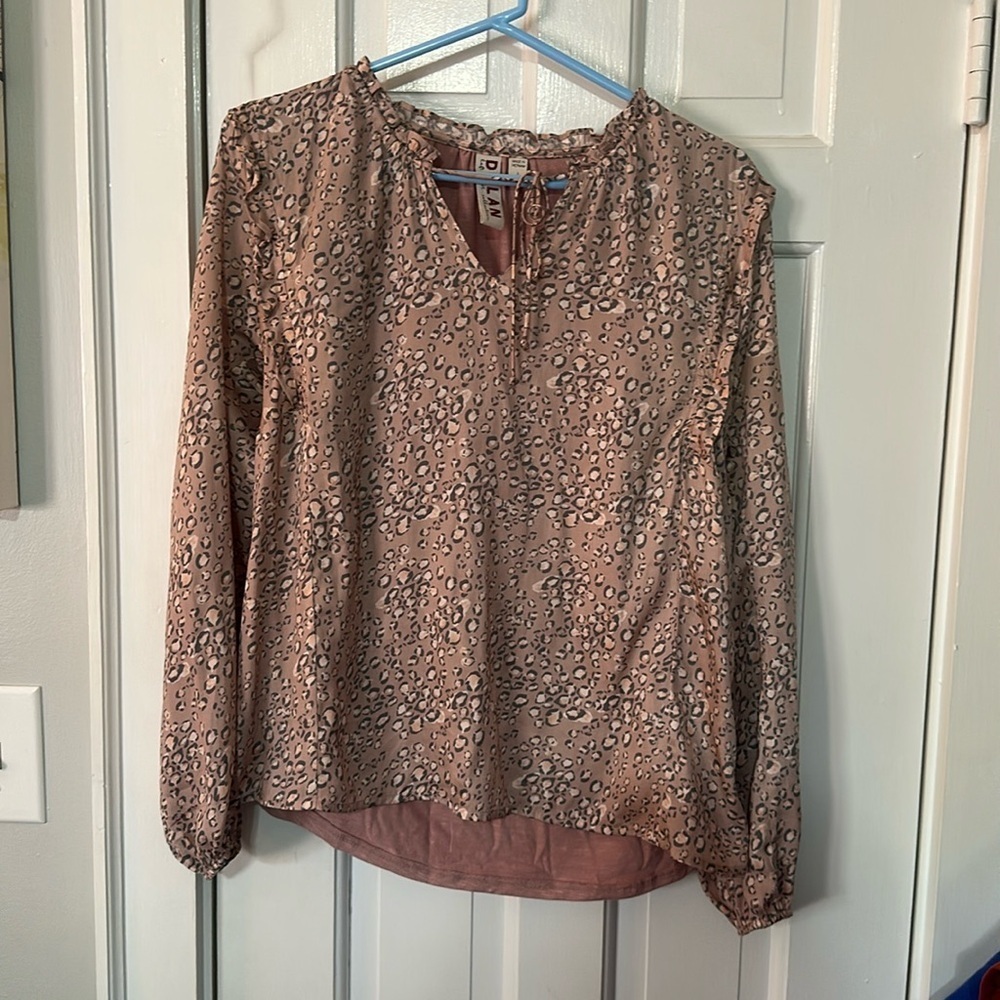 Anthropologie Dolan Left Coast Miramar Ruffle Top size small
